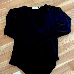 Good American body suit long sleeved